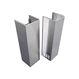 Cavaliere EXCCCEL-B2-F-WM 11 ft. & 12 ft. Wall Mount Chimney Extension Kit