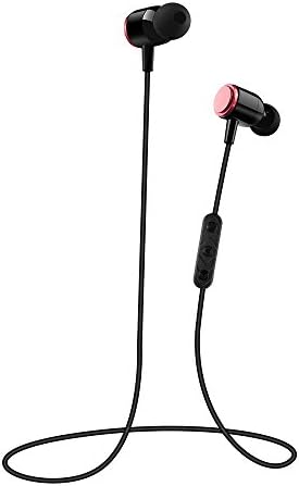 AICHOC Sport In-ear Wireless Headset Noise Canceling with Flexible Memory Wire for iPhone, Android Smart Phones, iPod, Mp6 Players, Tablets