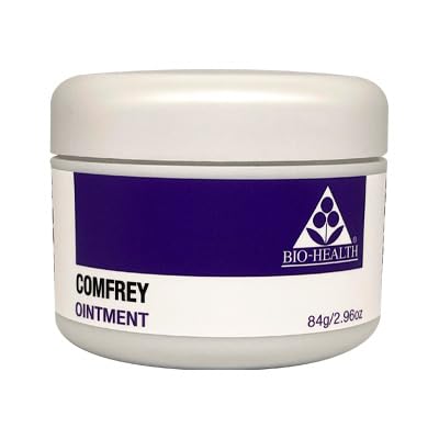 Bio-Health Comfrey Body Ointment for Bruising and Sport Injuries, Painful Joints and Bones Relief, Suitable for Most Skin Types, Cruelty Free Moisturiser with Natural Oils 84g