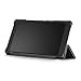 Kepuch Custer Lenovo Tab 4 8 Plus TB-8704V Case - Ultra-Thin Custer PU Leather Case Shell Hard Case Cover for Lenovo Tab 4 8 Plus TB-8704V - Black