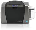 Fargo DTC1250e Single Sided USB Card Printer with Supplies Bundle (50605)