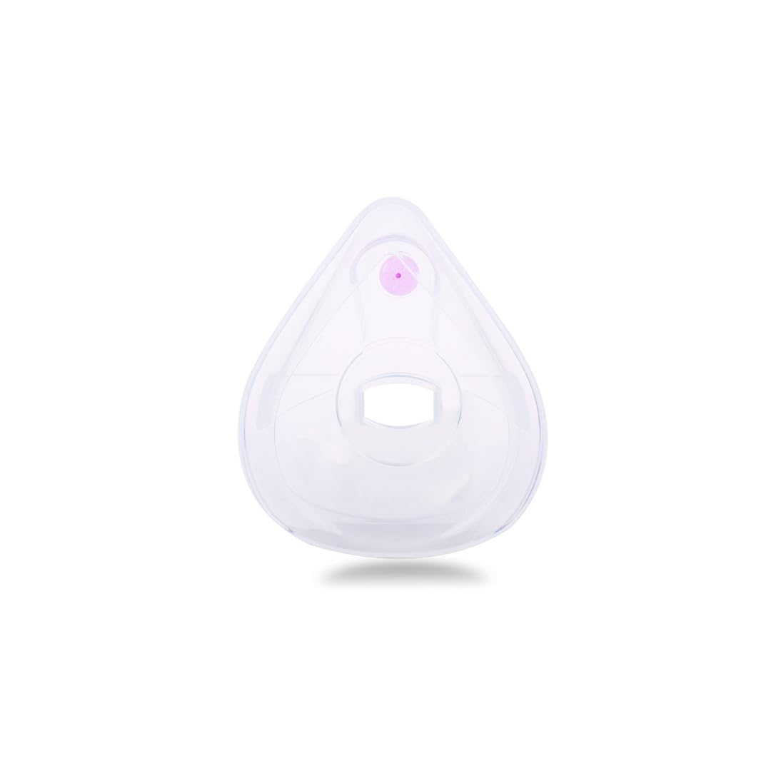 Oddent Universal Mask Adult Silicone Face Mask Compatible with Universal-Chamber Has Exhalation Valve - The chamber and mask are designed to increase the lung reservoir.