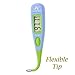 Amplim Hospital Medical Grade Digital Baby Oral Thermometer with Cover for Infants/Toddlers/Adults. Waterproof Armpit, Rectal Fever Termometro. Flexible Tip, Accurate and Fast Readings - Blue Green