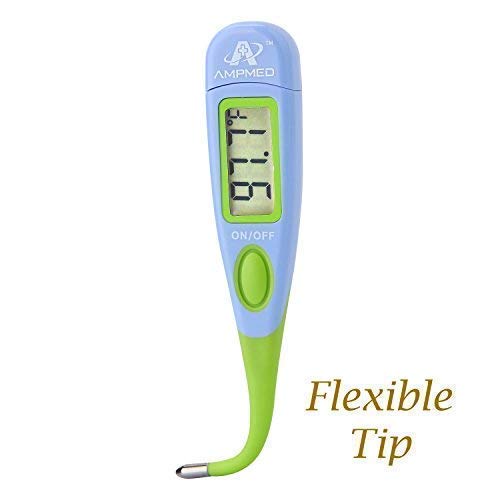 Amplim Hospital Medical Grade Digital Baby Oral Thermometer with Cover