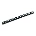 Fellowes Plastic Combs - Round Back, 3/8 Inch, 100 pack, Navy (52505)