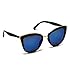 WearMe Pro Womens Cat Eye Mirrored Reflective Lenses Oversized Cateyes Sunglasses