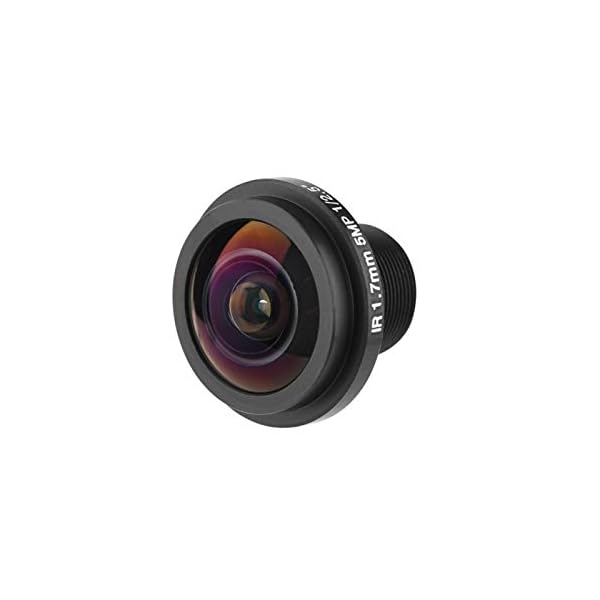 SALUTUYA CCTV-Objektiv Fisheye-Objektiv 5 Millionen Pixel Realistische Farben Vollbild-Fisheye-Objektiv HD für die… – Bild 7