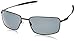 Oakley Square Wire OO4075 Polarized Iridium Rectangular Sunglasses