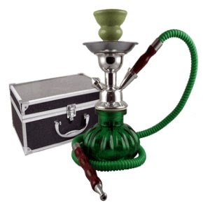 Zebra smoke series: 11" 1 hose pumpkin hookah comp…