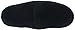isotoner Men's Microterry Ergo Hoodback Slipper, Black, 11-12 M US