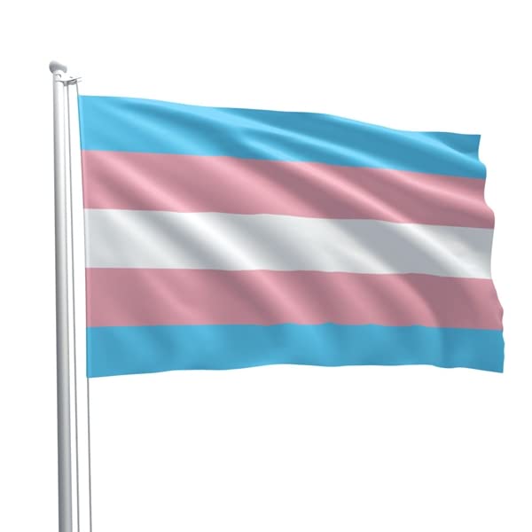 Mister B. 834205 Transgender Pride Flag 90 x 150 cm
