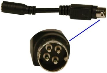AC Power Adapter Tip Converter 2.5mmx5.5mm to 4-Pin Barrel