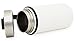 Simple Modern 14 oz Summit Water Bottle + Extra Lid - Vacuum Insulated Powder Coated Skinny Rambler 18/8 Stainless Steel Flask - White Hydro Travel Mug - Winter White