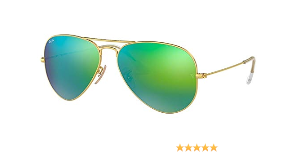 green reflective sunglasses