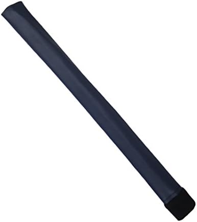 Sunfish Leather Golf Alignment Stick Cover Holds 2 Sticks Navy