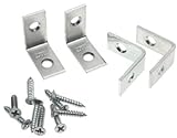Brace Corner Steel 1in Znc