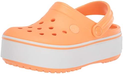 platform crocs red