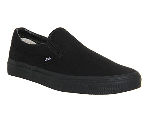 Vans Classic Slip-on Skate Shoes (Black/White) US Men's 10/ Women's 10.5