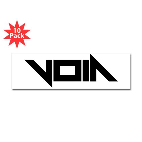 CafePress VOIA Bumper Sticker Sticker Bumper 10 pk - Standard