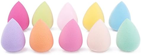 LexBu Water Drop Flawless Powder Blending Sponge Foundation Puff Sponge(Random Color)