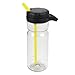 OXO Good Grips Liquiseal Twist Water Bottle, Gray/Yellow