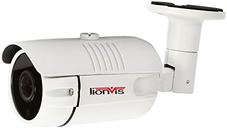 IP Security Camera 4k, Lionvis 4mp POE Security Camera,1440P H.265 Bullet Outdoor/Indoor Waterproof Night Vision Home Security Onvif Network Camera Support Remote View Motion Detection