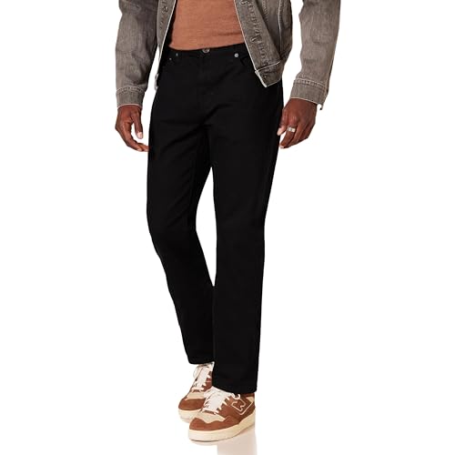 Amazon Essentials Men's Slim-Fit Jeans - Discontinued Colors, Black, 31W x 34L