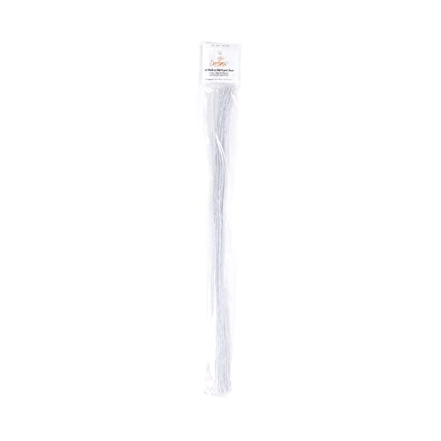 Decora 0813001 50 Florist Wires #18 White