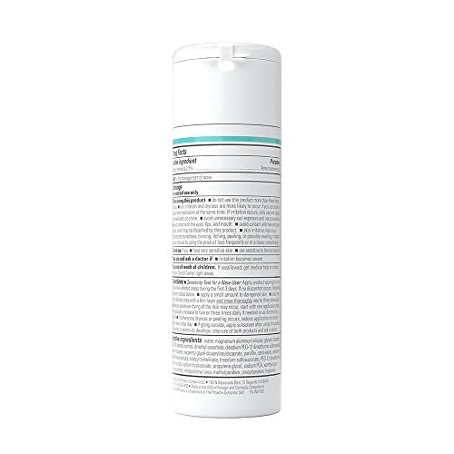 PROACTIV ACNE CLEANSER – BENZOYL PEROXIDE FACE WASH AND ACNE TREATMENT – DAILY FACIAL CLEANSER AND HYULARONIC ACID MOISTURIZER WITH EXFOLIATING BEADS – 90 DAY SUPPLY, 6 OZ