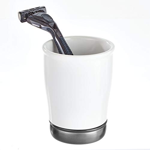 image for InterDesign York Tumbler, Makeup Brush Toothbrush Holder for Bathroom,