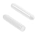 Jetec 100 Pieces Dishwasher Rack Tip Tine Cover Caps Prong Rack Caps Just Push on to Repair, 1/ 8 Inch/ 3 mm in Inner Diameter (White)