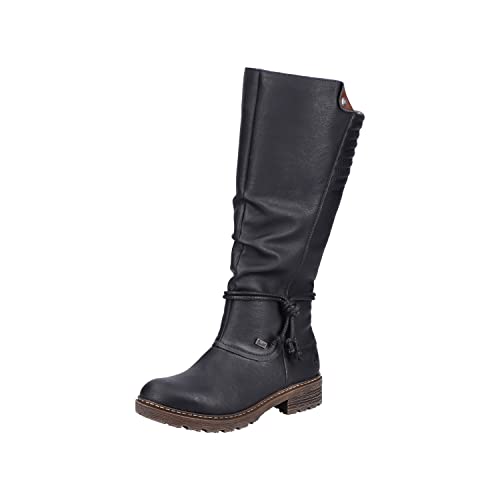 Rieker Damen Stiefel Z4776-00 schwarz Gr. 36