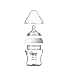 Tommee Tippee Ultra Baby Bottle Feeding Nipple Replacement, Breast-Like Nipple, Medium Flow - 3+ Months, 2 Count
