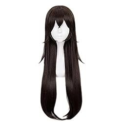 XiongXiongLe Long Straight Brown Wig for Amber