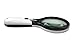 Sunfyre Tek 3 LED Light 2 Lens Hand Held Magnifying Glass (45X and 3X Zoom Magnification) 3-inch and 1-inch lens