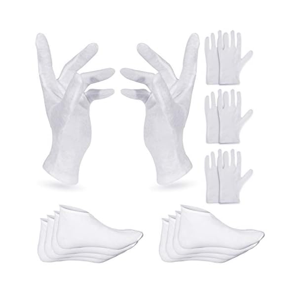 4-Pairs-Moisturising-Gloves-and-Socks-Nabance-Moisturising-Cotton-Gloves-Moisture-Socks-White-Hand-Gloves-for-Dry-Hands-Skin-Care-and-Foot-Spa8-pairs16pcs 4 Pairs Moisturising Gloves and 4 Pairs Socks Nabance Moisturising Cotton Gloves Moisture Socks White Hand Gloves for…
