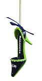 Seattle Seahawks Official NFL 3 inch x 1.5 inch Team Shoe Ornament
