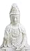 Ebros Buddhism Eastern Enlightenment Water and Moon Goddess Kuan Yin Meditating On Lotus Throne Statue Buddha Themed Religious Decorative Altar Figurine 7