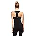 Gaiam Women's Strappy Racerback Yoga Tank Top w/Built-in Medium Impact Wireless Sports Bra