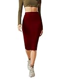 WDIRARA Women's Casual Drawstring Waist Split Back