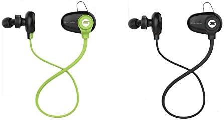 HipstrZ Bluetooth In-Ear Noise Cancelling Exercise Wireless Bluetooth Earbud Headphones, Green
