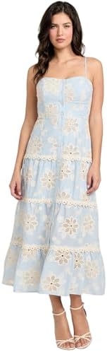 lucky brand tiered knit dress Lucky Brand Plus Size Short Sleeve Split Neck Tiered Knit Dress
