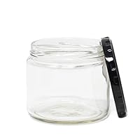 NiceBottles - Clear Glass Salsa Jars, 12 Oz - Case of 12
