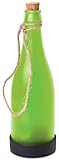 Light Sensor Auto ON-OFF Tabletop or Hanging Wine Bottle Shape LED Light - Indoor Outdoor Decor Accent Lighting Decorative Lantern for Landscaping Patio Deck - Brand: Perfect Life Ideas -Tm® - GREEN