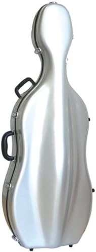 Sinfonica Silver Fibreglass Cello Case