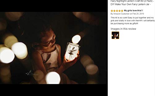 6 Fairy+Nightlight+Lantern+Craft+Pack