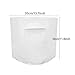 MUZHI 50-Pack 7 Gallon Tree Grow Bags w/Handles, Aeration Fabric Farm Garden Pots Planter Bulk(White) (50, 7gal:13.7×11.8)thumb 4