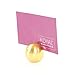 Koyal Wholesale Gold Classic Round Placecard Holders, 8-Pack, Menu Card Holder, Table Number Holders