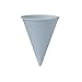 Solo 6R-2050 6 oz White Paper Cone Cups (Case of 5000)