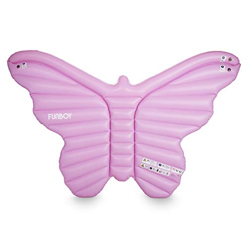 FUNBOY Giant Inflatable Luxury Butterfly Pool Float, Perfect for a